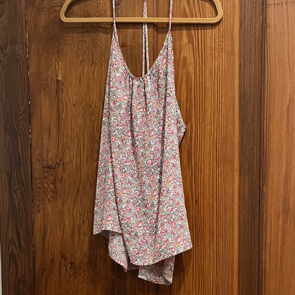 New York & Company Floral Print Top